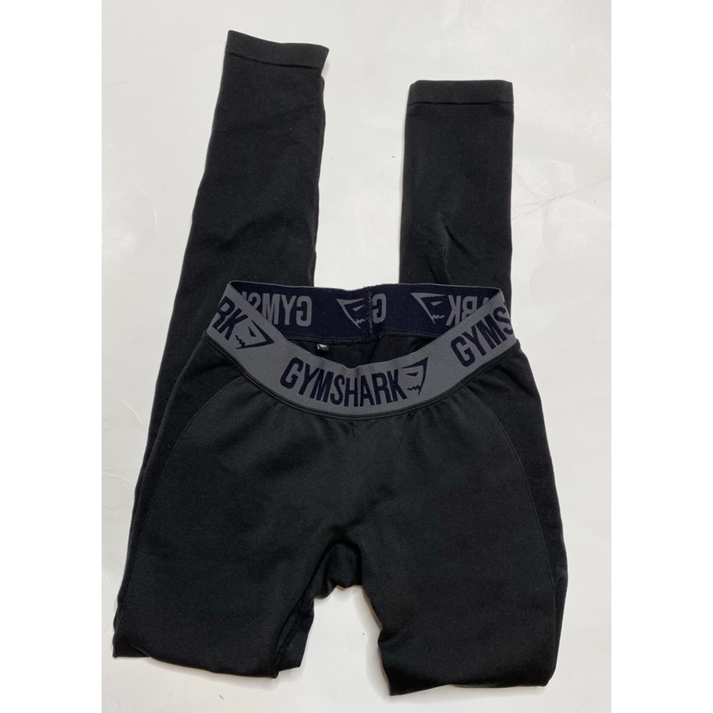 Gymshark Flex Leggings Black Marl/Charcoal